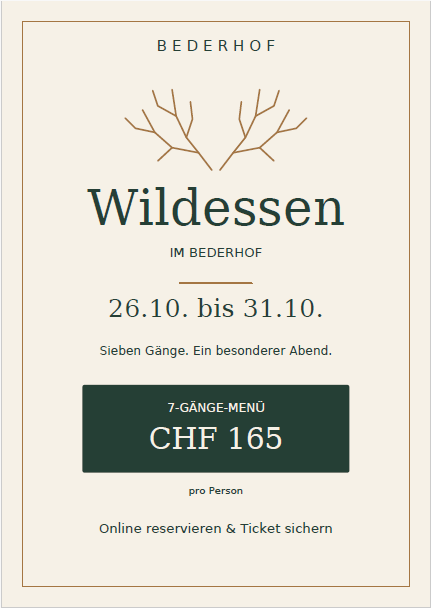 Bederhof Wildessen Flyer